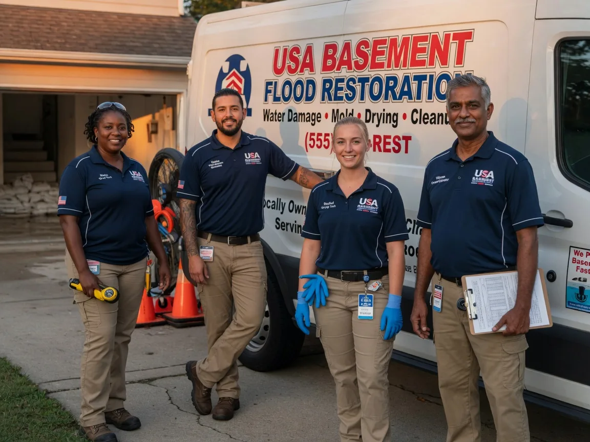 Basement Flood Cleanup company in Purdon, TX